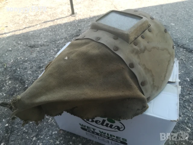 РЕТРО МАСКА ЗА ЗАВАРКИ-АНТИКА/РЕЛИКВА 1206251616, снимка 6 - Антикварни и старинни предмети - 50644094