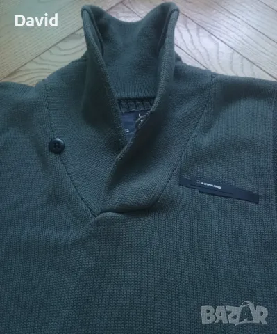 Оригинален мъжки елегантен пуловер G-Star Raw , снимка 3 - Пуловери - 48572070
