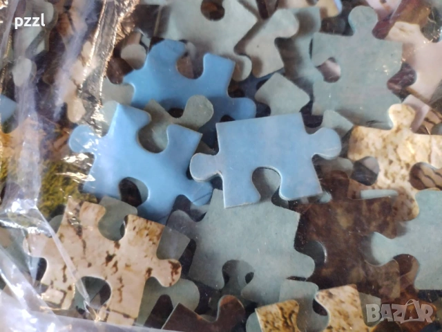 Пъзел за възрасни хора "Rothenburg” Ravensburger 1972г. 800 части , снимка 2 - Пъзели - 53695632