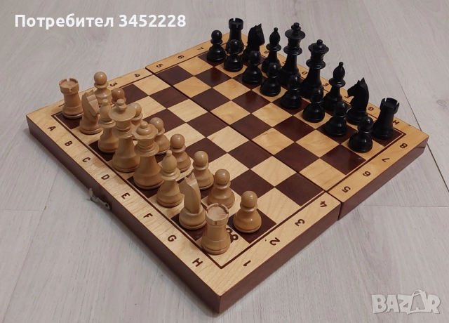 шах фигури дървени нови 30см , снимка 7 - Шах и табла - 52228398