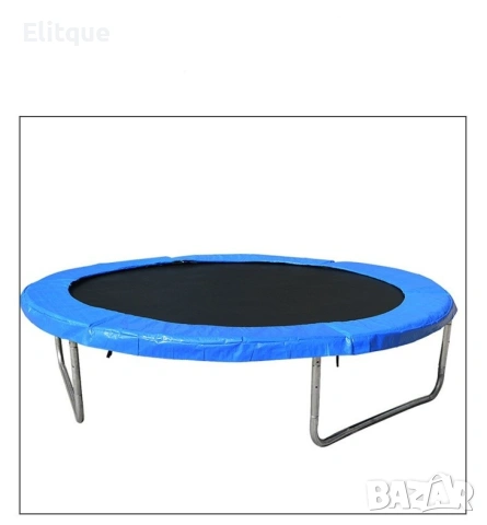 Ултра здрав портативен батут 244 см (8ft) с външна мрежа + стълбичка, снимка 5 - Други стоки за дома - 53530400
