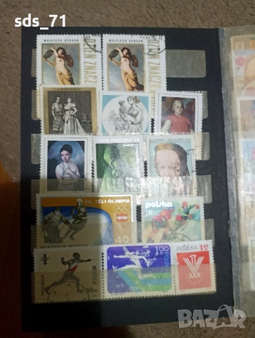 Пощенски марки около 150 броя различна тематика ,на 35 г ,отлично запазени с класьор 100 лв, снимка 6 - Нумизматика и бонистика - 51762930
