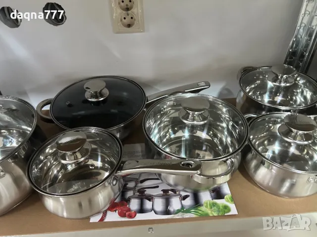 4 различни комплекта нови швейцарскиНай-добро качество в световен мащаб, снимка 17 - Прибори за хранене, готвене и сервиране - 46019214