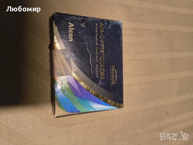 AIR OPTIX Colors, Цветни, Месечни меки контактни лещи, Без рецепта,

сини 2 бр, снимка 4 - Слънчеви и диоптрични очила - 50431148