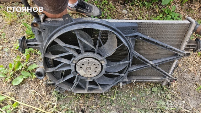 воден радиатор за Опел Зафира А 1.6 бензин, снимка 3 - Части - 51172366