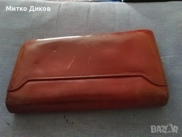 Женско марково портмоне Гранде 185х105мм естествена кожа, снимка 5 - Портфейли, портмонета - 52458430