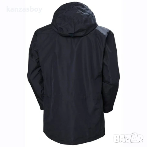 Helly Hansen Workwear 71045 Manchester Waterproof Shell Coat – мъжко яке - мембрана КАТО НОВО 2ХЛ, снимка 2 - Якета - 53696833