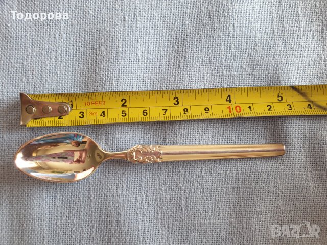 Комплект старинни посребрени лъжички за кафе, снимка 6 - Антикварни и старинни предмети - 41489887