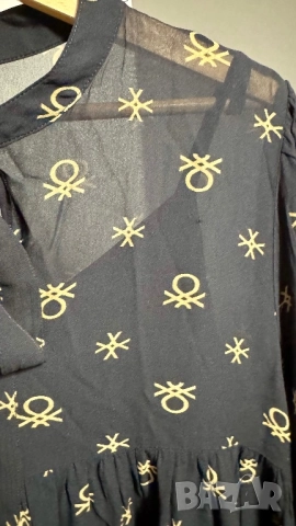 Benetton красиви рокля, туника, блуза M/L, снимка 7 - Рокли - 52279490
