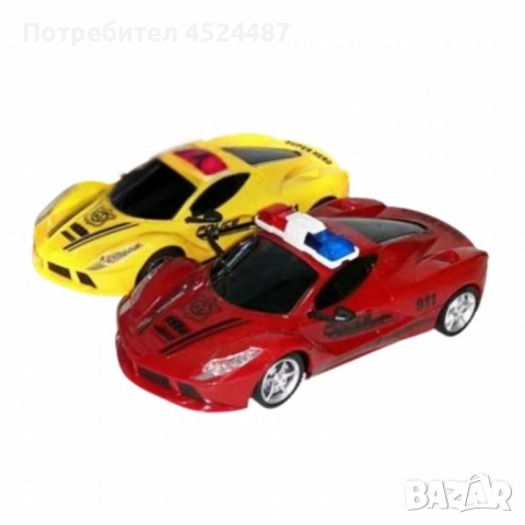 Полицейска кола с дистанционно управление – Висока скорост и много забавление, снимка 3 - Коли, камиони, мотори, писти - 51662475