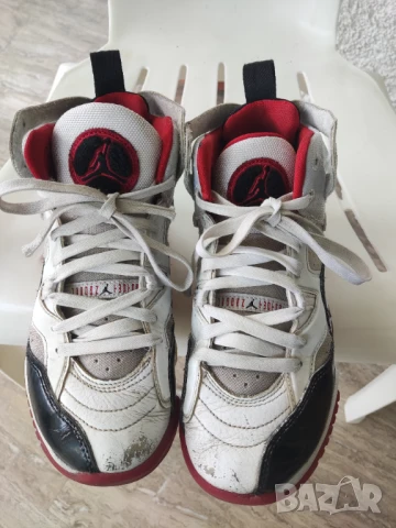 кожени Nike Jordan Jumpman Two Trey Concord Bred, снимка 2 - Детски маратонки - 50784718