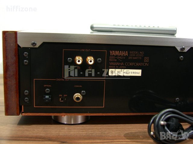 CD PLAYER Yamaha cdx 2020, снимка 10 - Ресийвъри, усилватели, смесителни пултове - 35830821