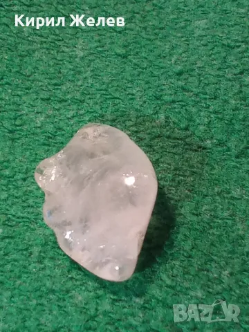 НАТУРАЛНО КЪСЧЕ БЛЕДОРОЗОР КВАРЦ ПЛАНИНСКИ КРИСТАЛ 37034, снимка 11 - Колекции - 39956252