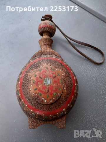 Стара рисувана бъклица, снимка 1