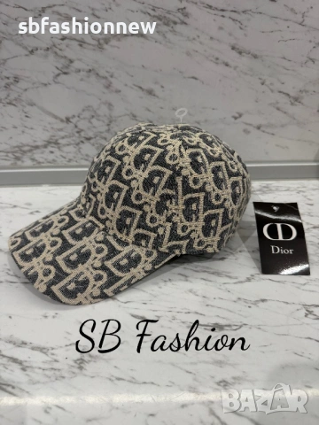 Dior шапка с козирка, снимка 3 - Шапки - 53557454