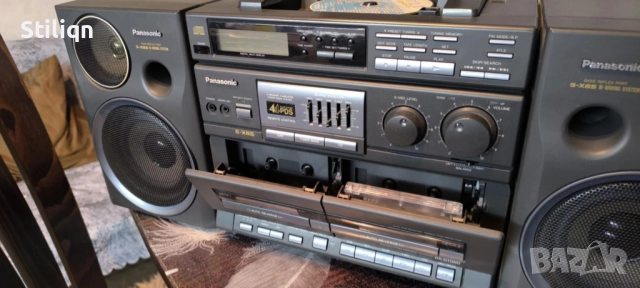 Голям касетофон Panasonic,много тежък,много добро състояние!, снимка 3 - Радиокасетофони, транзистори - 49131261
