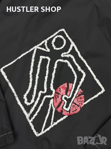 Мъжка ветровка, дъждобран VINTAGE 90s ADIDAS Street Ball Jacket. Размер XL/2XL, снимка 4 - Спортни дрехи, екипи - 52940636