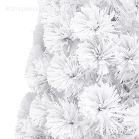 Изкуствена коледна елха - бяла, снимка 6 - Декорация за дома - 51885925