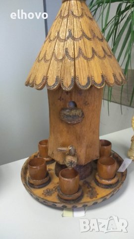 Дървен диспенсър за шотове, снимка 5 - Други ценни предмети - 39026498