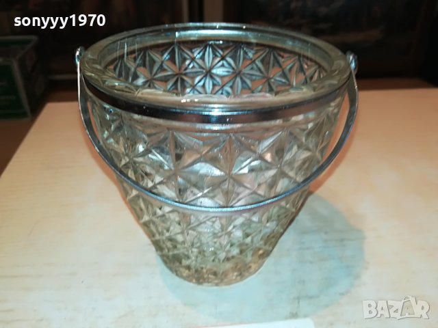 стара купа за лед 2012221121, снимка 2 - Антикварни и старинни предмети - 39064048