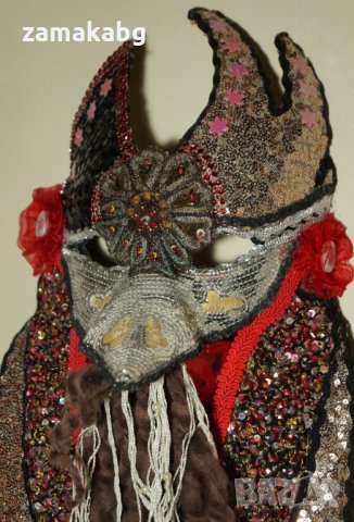 Уникална кукерска маска налична, снимка 4 - Колекции - 35896897