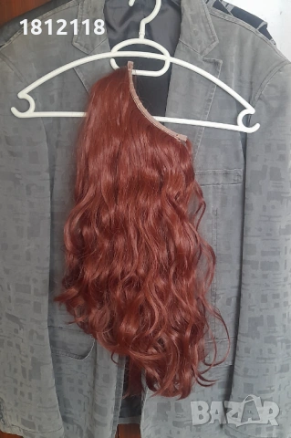 Червена опашка за коса на шнола 