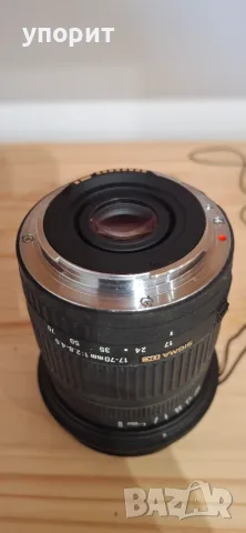 Sigma 17-70mm f/2.8-4.5 DC Macro за Canon EF-S, снимка 6 - Обективи и филтри - 55837338