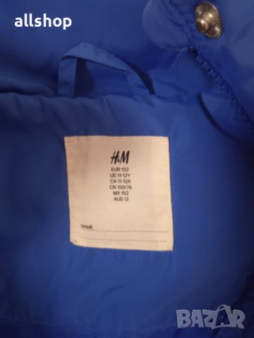 Детско яке H&M 152 см., снимка 2 - Детски якета и елеци - 41099796