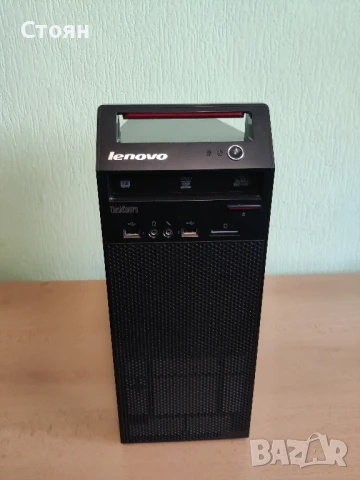 Компютър Lenovo + монитор Samsung, снимка 3 - Работни компютри - 50569442