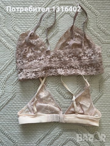 Нови дантелени сутиени, размер XS/S, снимка 2 - Бельо - 41098195