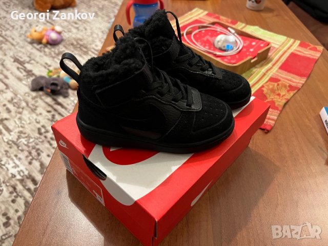 Nike Court Borough Mid 2, снимка 8 - Детски боти и ботуши - 39013446