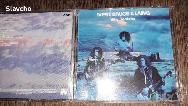 Компакт дискове на-West,Bruce & Laing-Play With Fire/Whatever Turns You On/Live n'Kickin'/Why Dontch, снимка 11 - CD дискове - 40284829