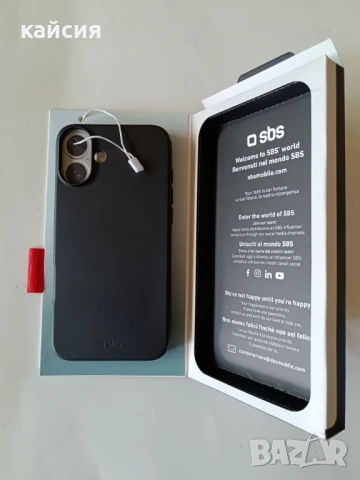 Оригинален Калъф за iPhone 16 plus на марката SBS, снимка 4 - Калъфи, кейсове - 50801665