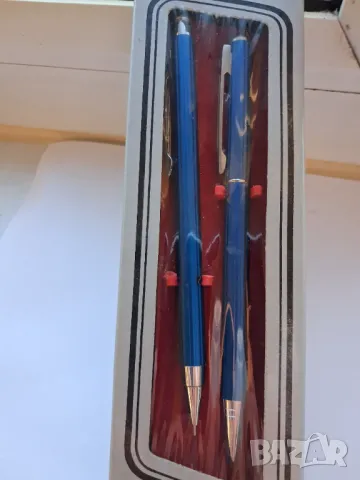 Комплект химикалка и автоматичен молив, снимка 3 - Ученически пособия, канцеларски материали - 50366554