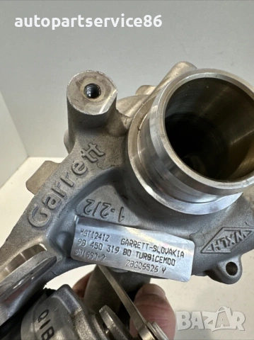 Турбокомпресор Garrett 65000 км за Peugeot 3008 1.2T (2022) 9845031980, Mgt12412, снимка 3 - Части - 53603482