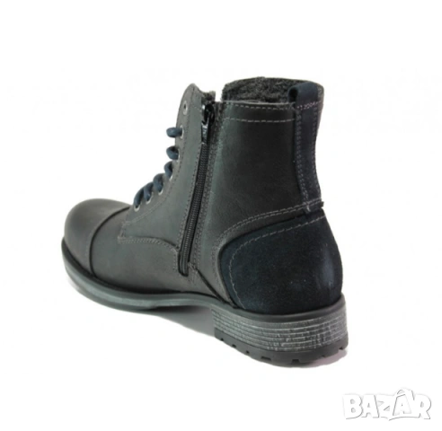 боти от естествена кожа с вълнен хастар S.Oliver номер 45 , снимка 2 - Мъжки боти - 53359791