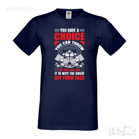 Мъжка Фитнес тениска Gym,спорт,Щанги,Тренировки,Спортуване,Gym., снимка 2 - Тениски - 36509816