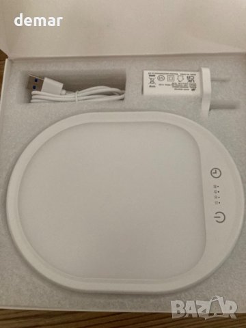 Лампа за дневна светлина Lobertingu с 3 нива на яркост, 10000 лукса, снимка 9 - Настолни лампи - 42158720