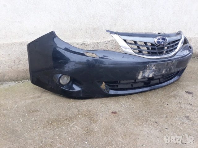 предна за броня за субару импреза 08 - 12 с маска халогени решетка SUBARU IMPREZA, снимка 2 - Части - 53626644