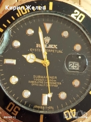Дамски часовник ROLEX OYSTER PERPETUAL работи много красив 53753, снимка 2 - Дамски - 53677327