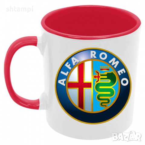 Чаша Alfa Romeo, снимка 5 - Чаши - 36137744