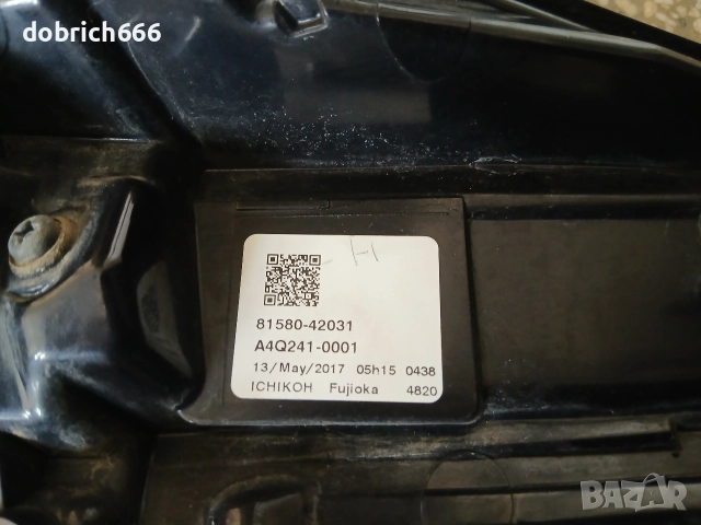 Десен стоп на багажника Toyota Rav4 4 2015-2017 Тойота Рав4 81580-42031, снимка 5 - Части - 50703004