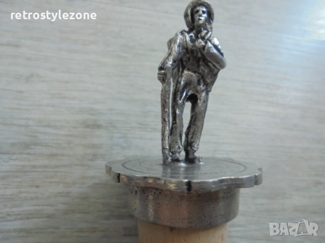 № 8238 Стар винен стопер Elam 97% – колекционерска рядкост, снимка 4 - Антикварни и старинни предмети - 51585929