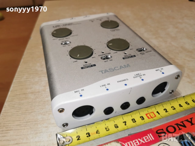 TASCAM US-122L CANADA 17012611920, снимка 12 - Ресийвъри, усилватели, смесителни пултове - 53134734