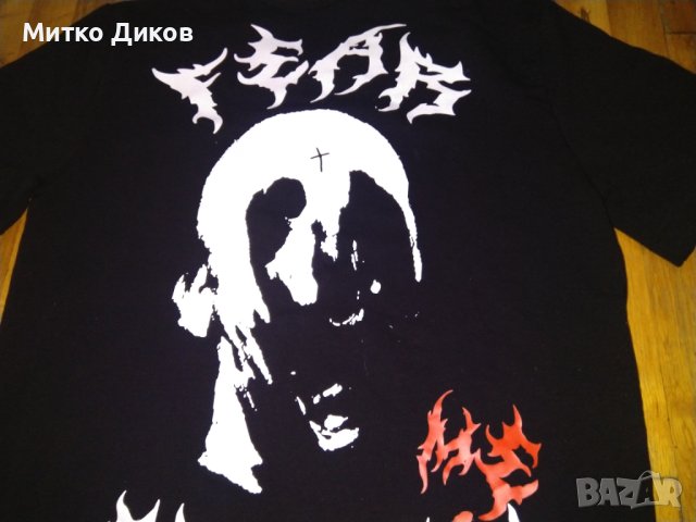 Gangrough маркова тарикатска мъжка тениска с религиозни мотиви 100% памук размер М реален, снимка 7 - Тениски - 40711375