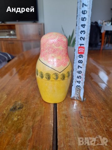 Стара Матрьошка,матрьошки #16, снимка 2 - Антикварни и старинни предмети - 39408698