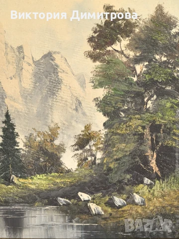 Картина "Алпите" , снимка 9 - Картини - 51208569