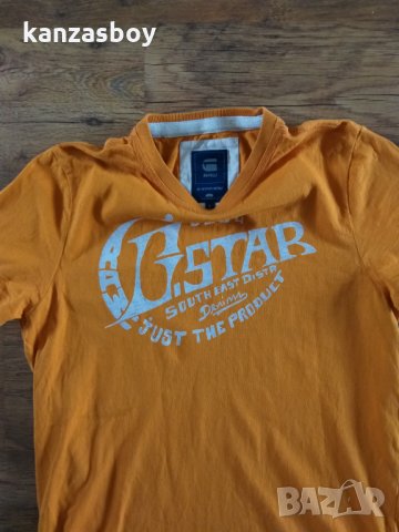 g-star fletcher - страхотна мъжка тениска, снимка 3 - Тениски - 35962390