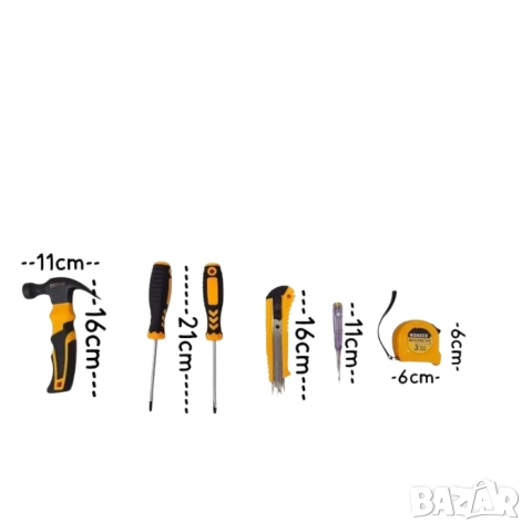 Комплект инструменти 6 части, снимка 2 - Аксесоари и консумативи - 52384461