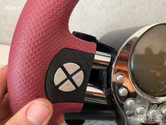 Волан С Педали Hama Thunder V5, снимка 5 - Джойстици и геймпадове - 52228353